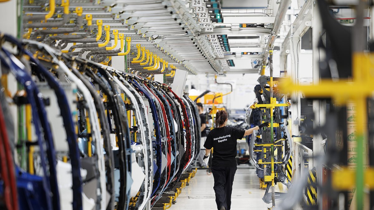 La planta de montaje de Renault en Valladolid, en una imagen de archivo.