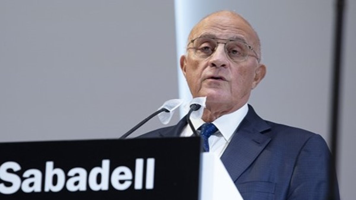 Josep Oliu, el presidente del Banco Sabadell.