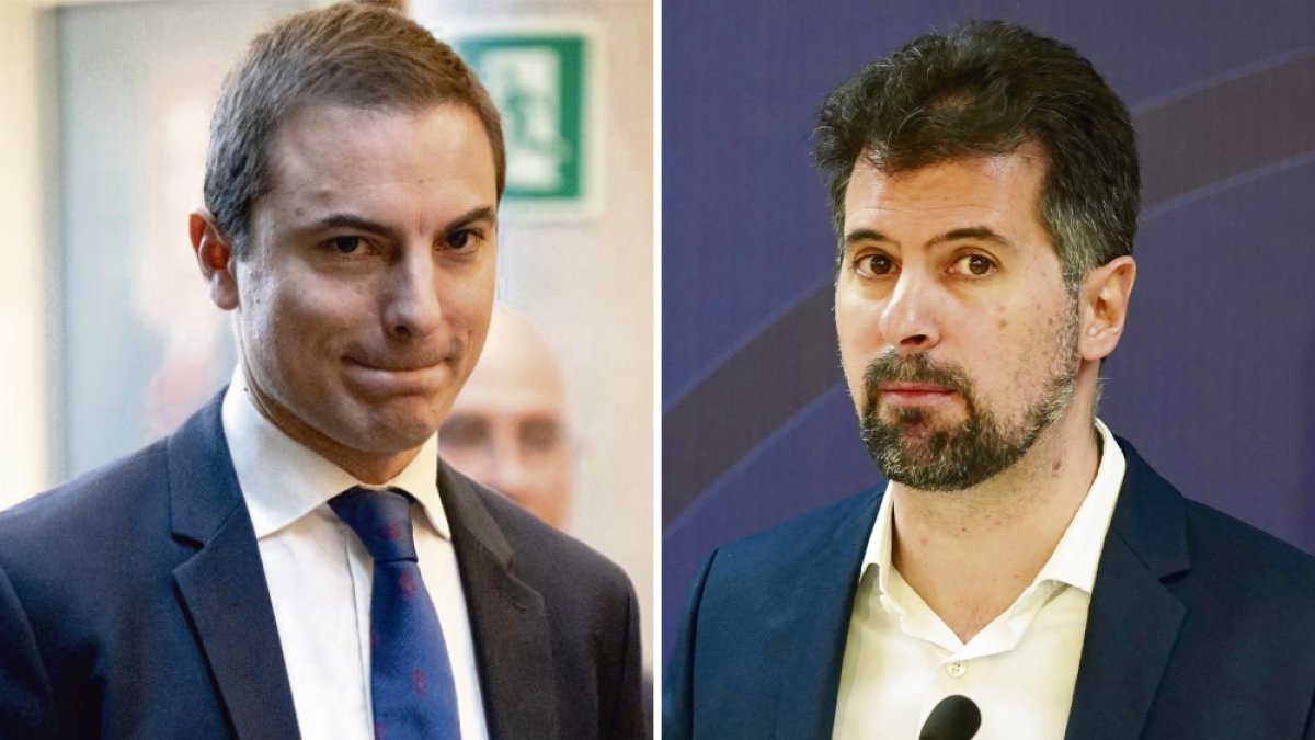 Juan Lobato y Luis Tudanca.