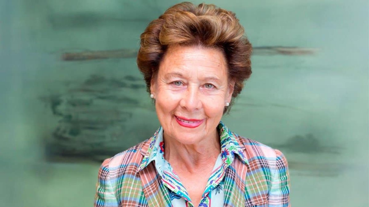 María Teresa Rodríguez, presidenta de honor de Galletas Gullón, en una imagen de archivo.
