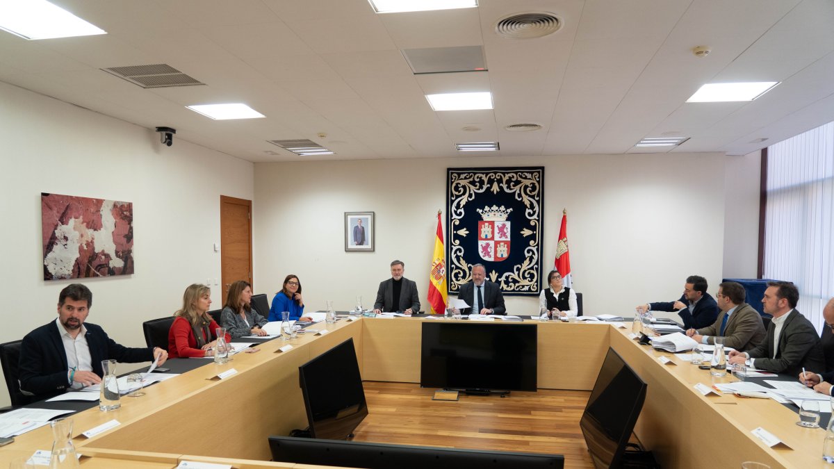 Reunión de la Junta de Portavoces de las Cortes