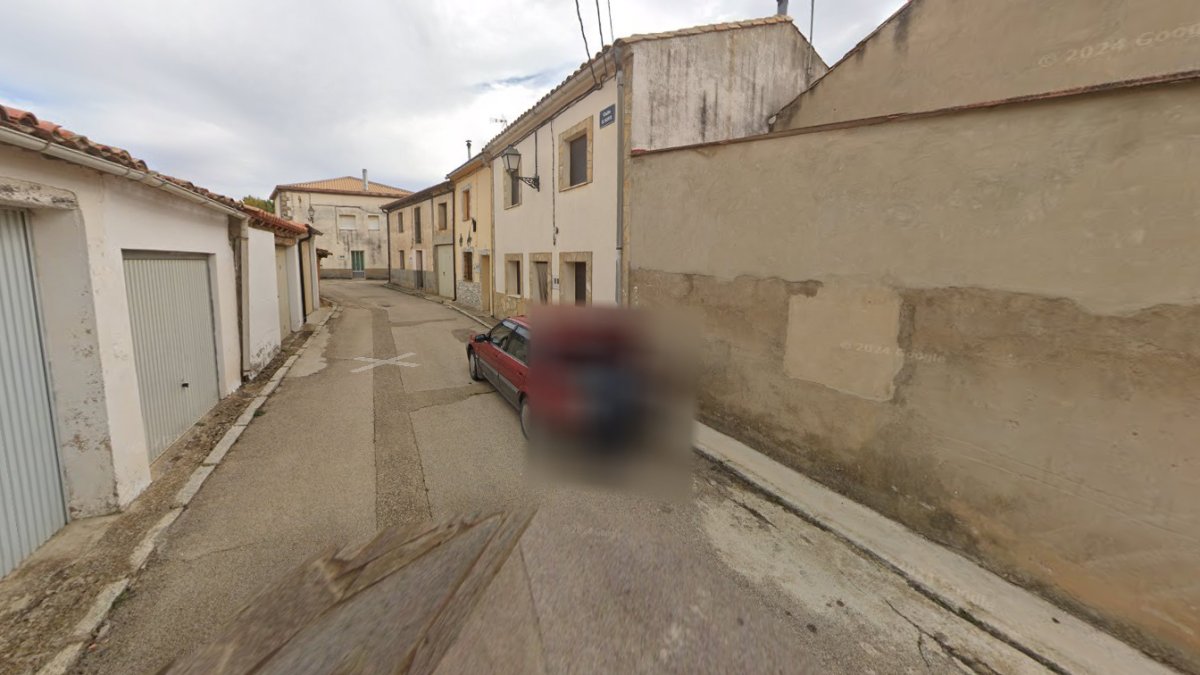 Imagen pixelada por Google Maps.