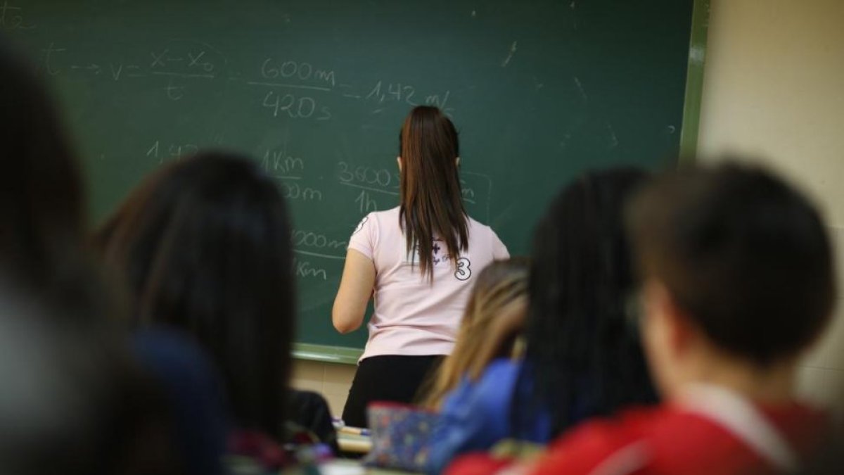 Imagen de archivo de una clase