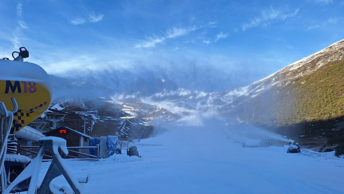 Estación de esquí de San Isidro en León