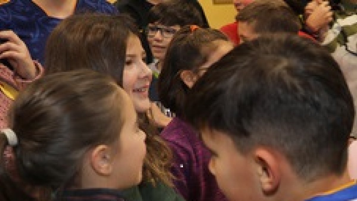 Participantes del programa 'Conciliamos Incluye Navidad' en Palencia.