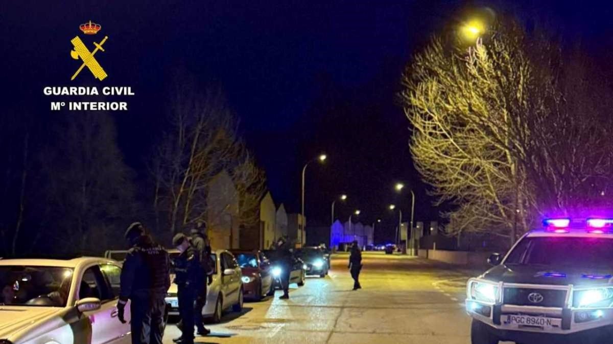 La Guardia Civil interviene en Soria para impedir la 'kedada'.