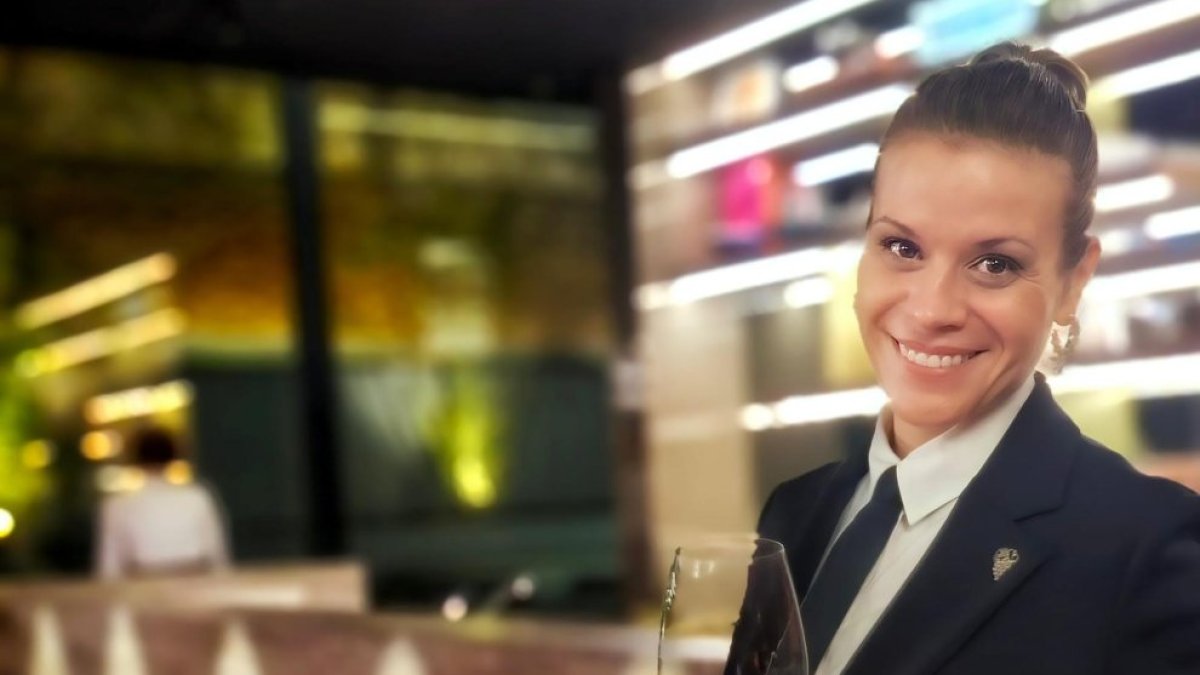 La olmedana ha estado vinculada a la hostelería desde niña.