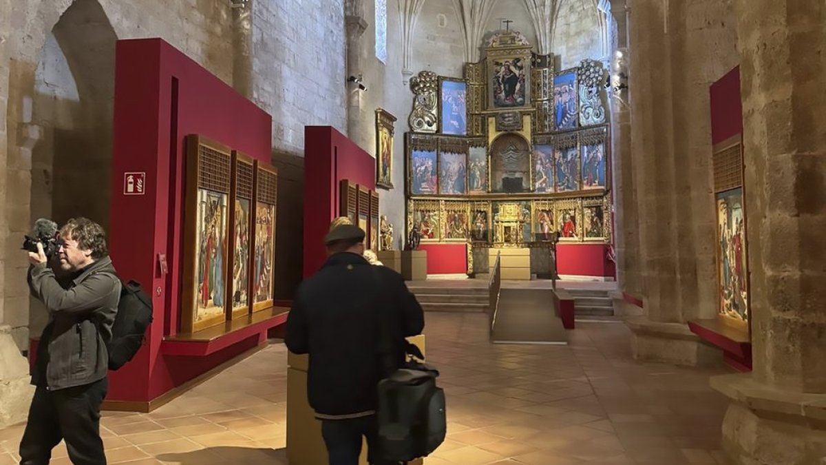 Iglesia Museo de Santa María, en Becerril de Campos (Palencia).