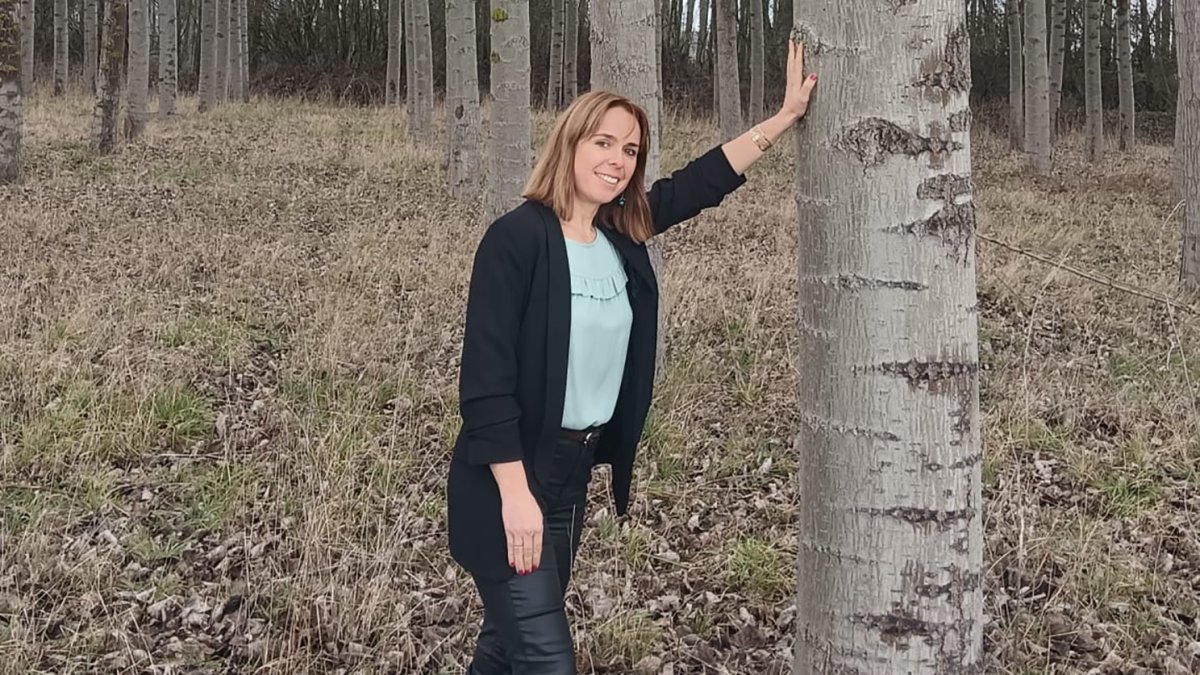 La investigadora de la Universidad de León, Flor Álvarez.