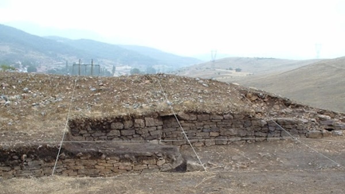El campamento romano de Santibañez de la Peña en una imagen de archivo.