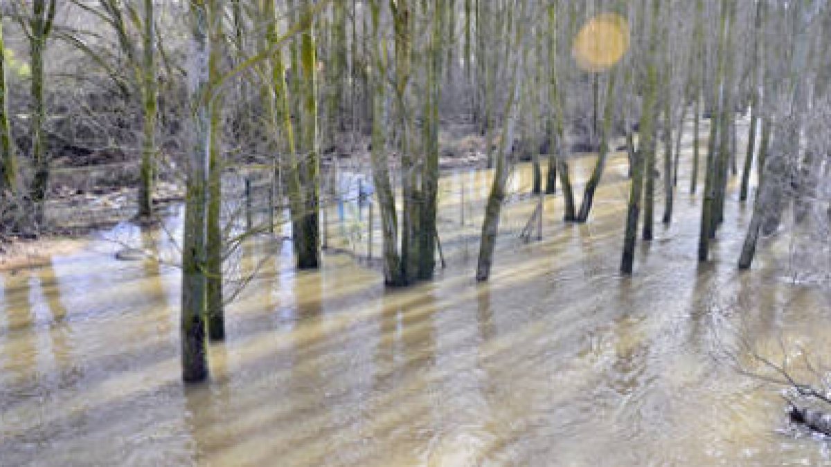 Río Pedrajas en Soria.
