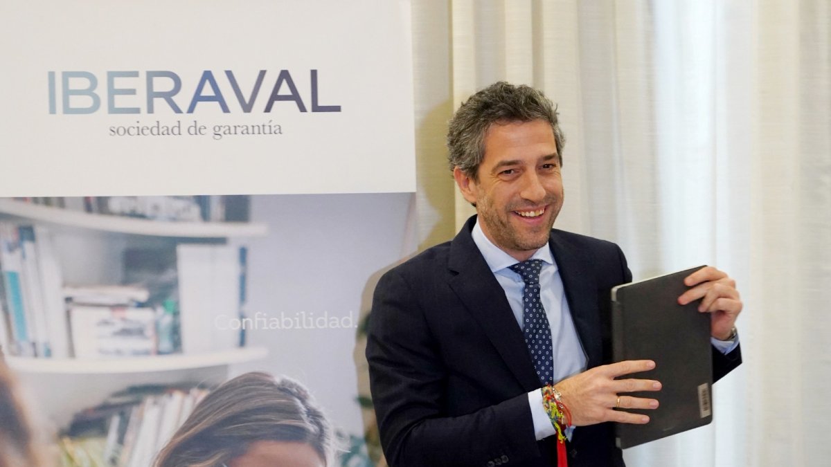 El presidente del Consejo de Administración de Iberaval, César Pontvianne.