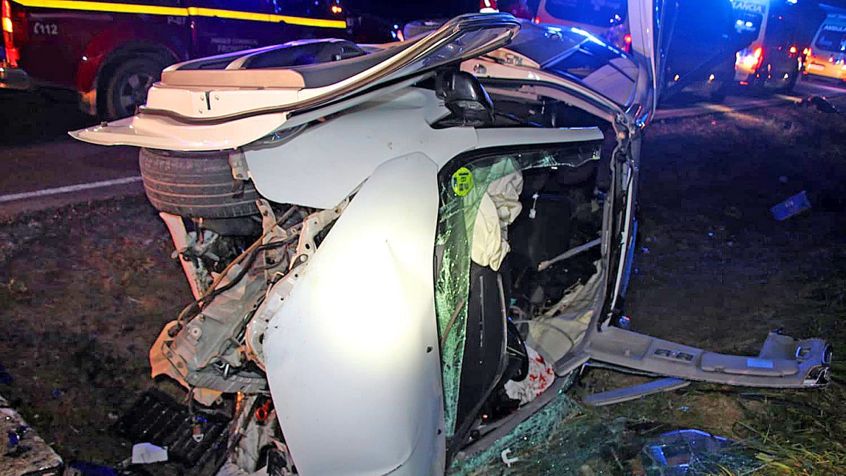 Accidente mortal en Astudillo.