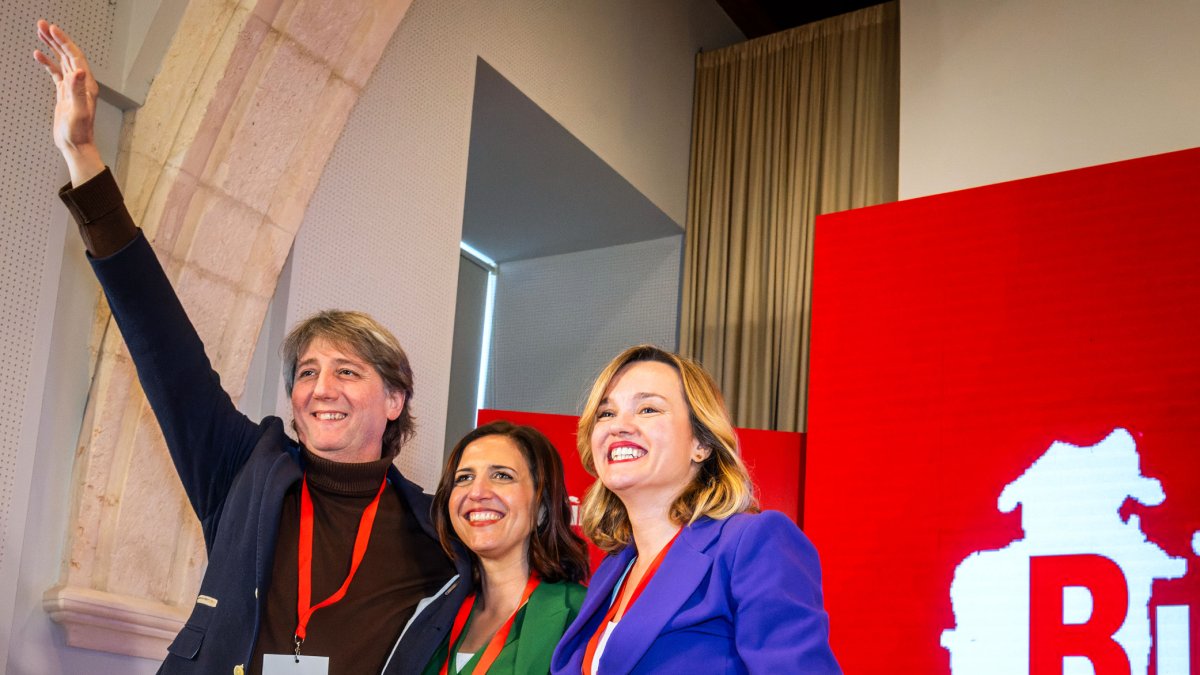 Mínguez, Esther Peña y Alegría en el XIII Congreso Provincial del PSOE de Burgos