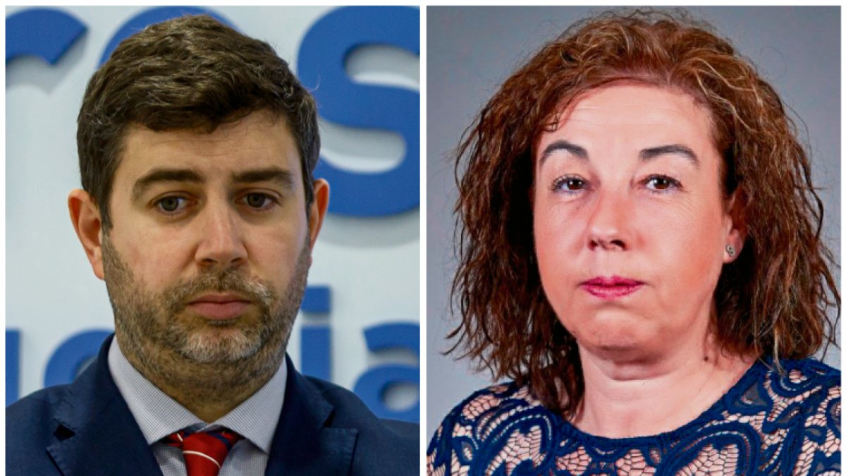 Javier Carpio y Carmen García.