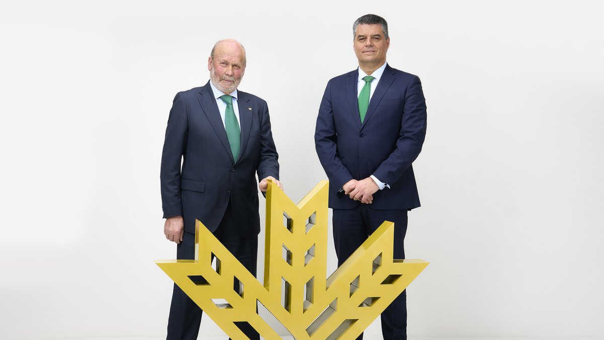 José Ignacio Juez Marín (derecha), nuevo CEO, junto a Ernesto Moronta