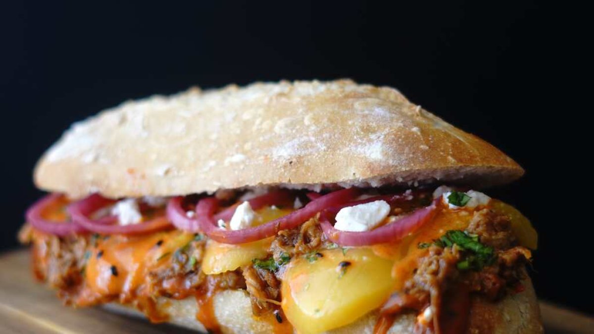Bocadillo 'Porkstar', de Zielo Coffe&Snack Bar (León)