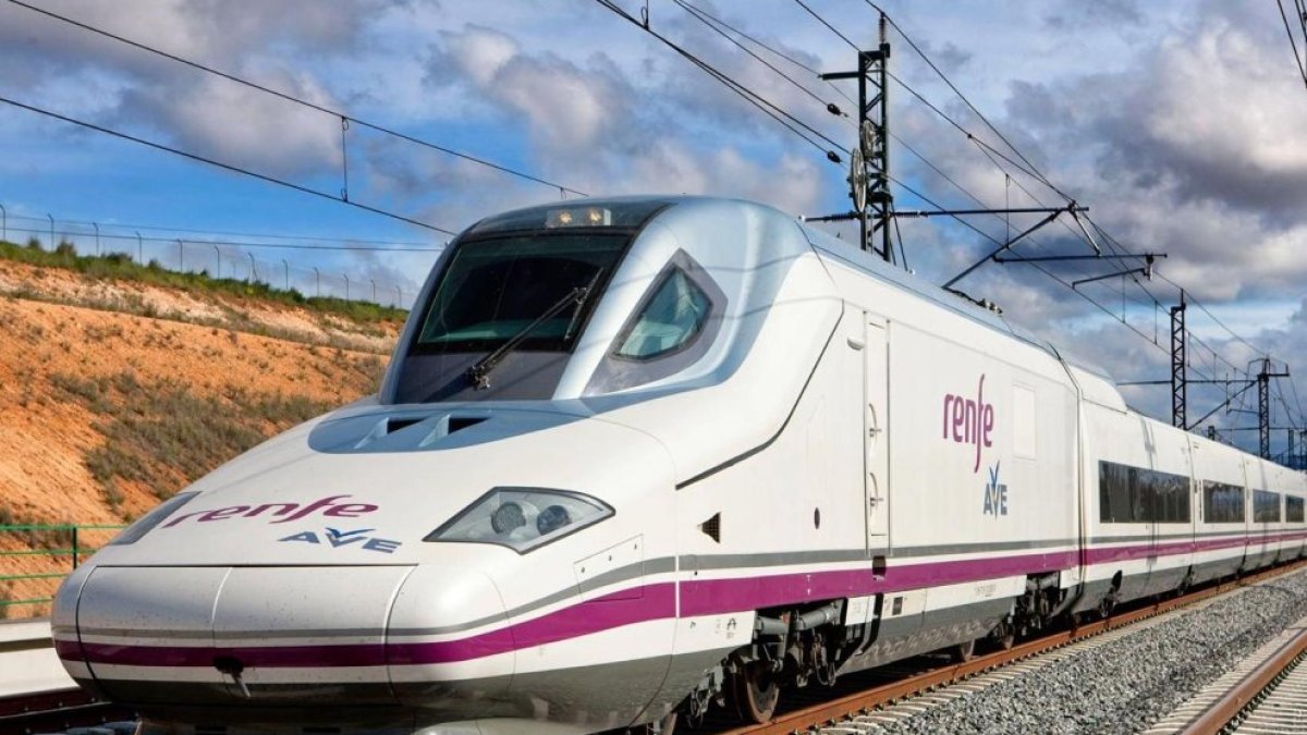 Tren de Alta Velocidad en una imagen de archivo.
