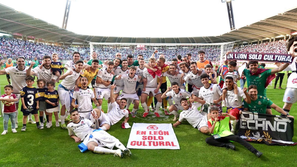 La Cultural y Deportiva Leonesa asciende a Segunda División