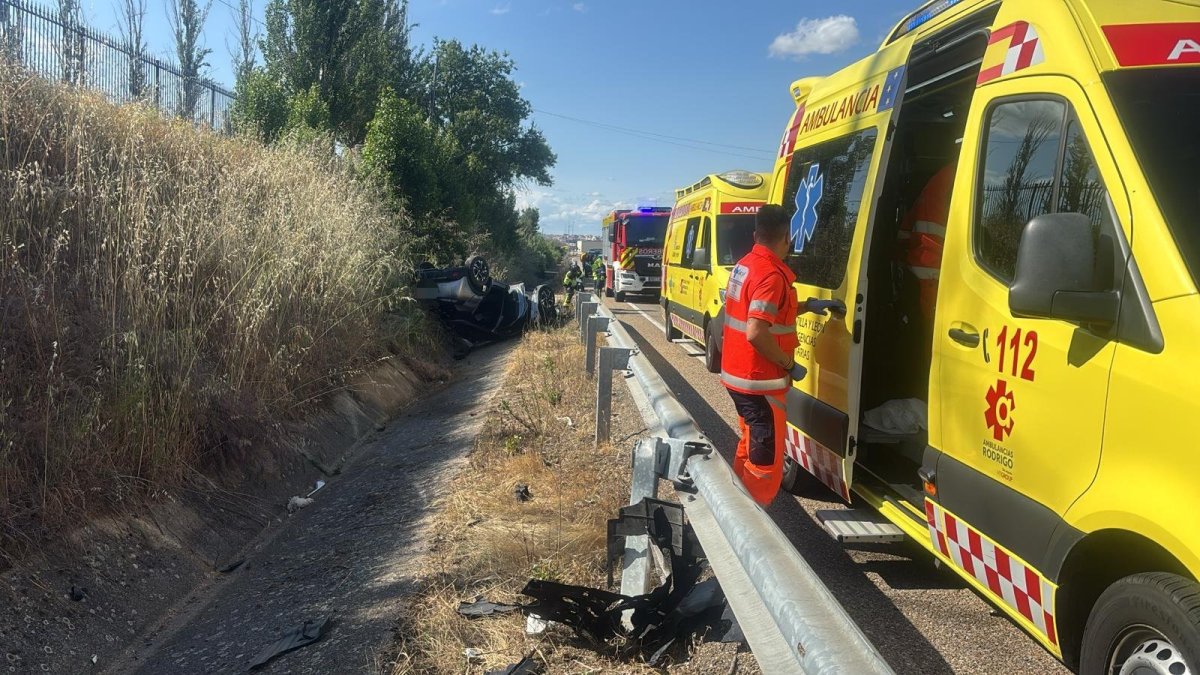 Accidente mortal en Morales del Vino en Zamora