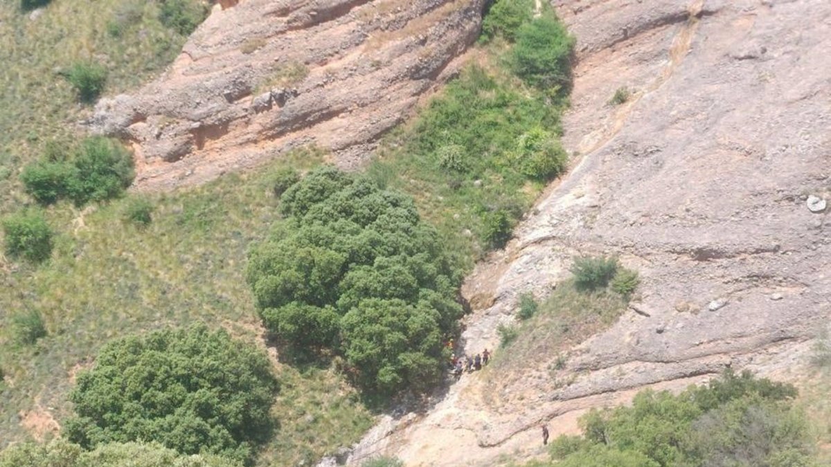 Muere una escaladora tras sufrir una caída en la vía ferrata de Miraveche (Burgos)