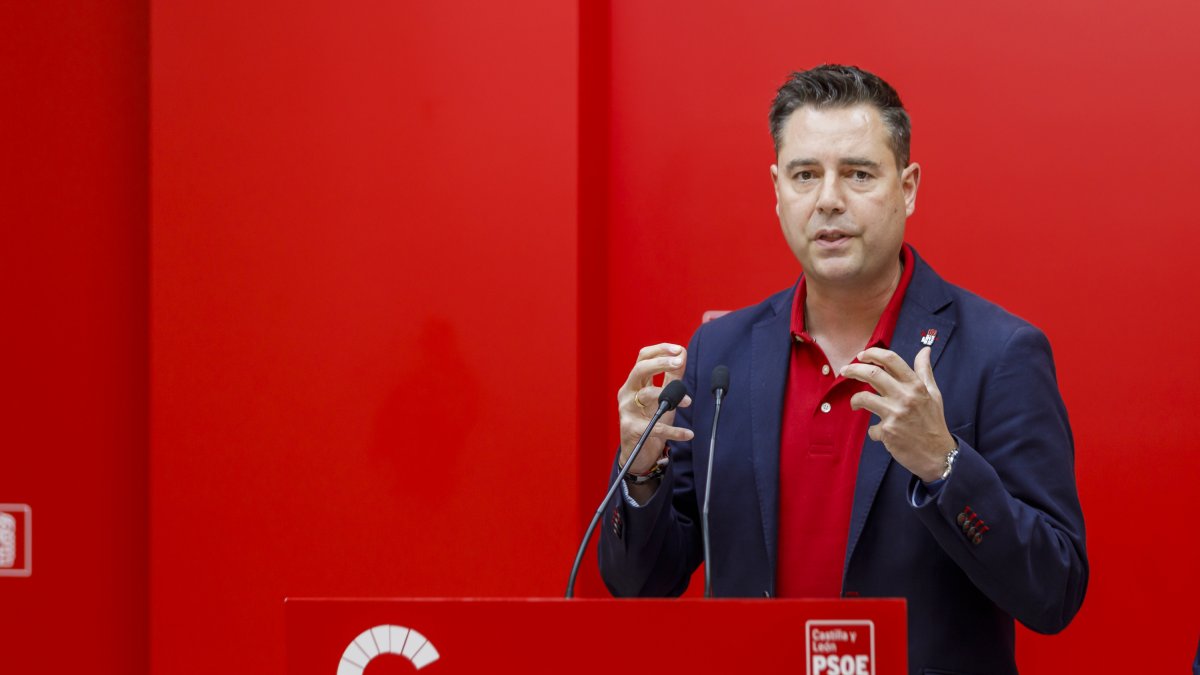 Daniel de la Rosa, secretario de Organización del PSOE de Castilla y León.