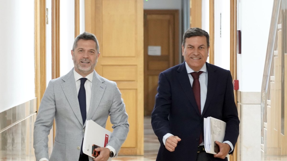 Julio Revuelta y Carlos Fernández Carriedo