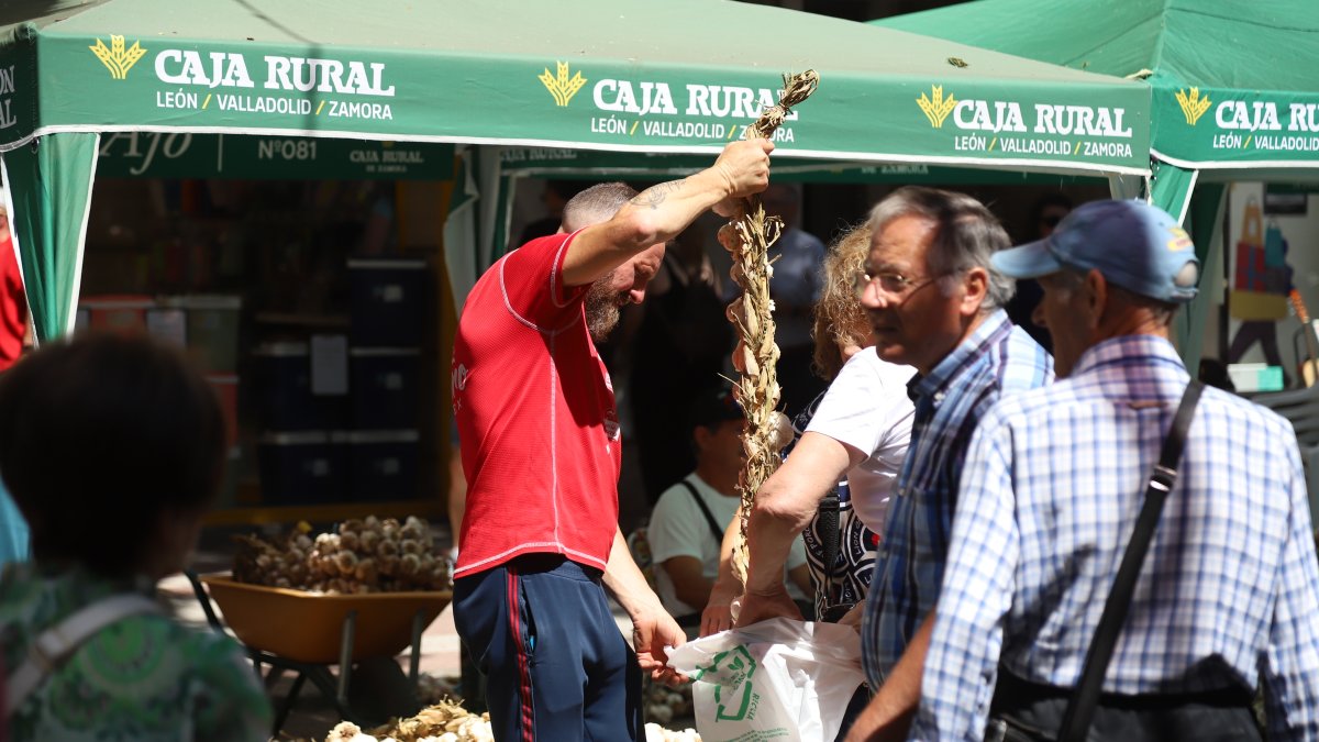 Inauguración de la Feria del Ajo de 2025