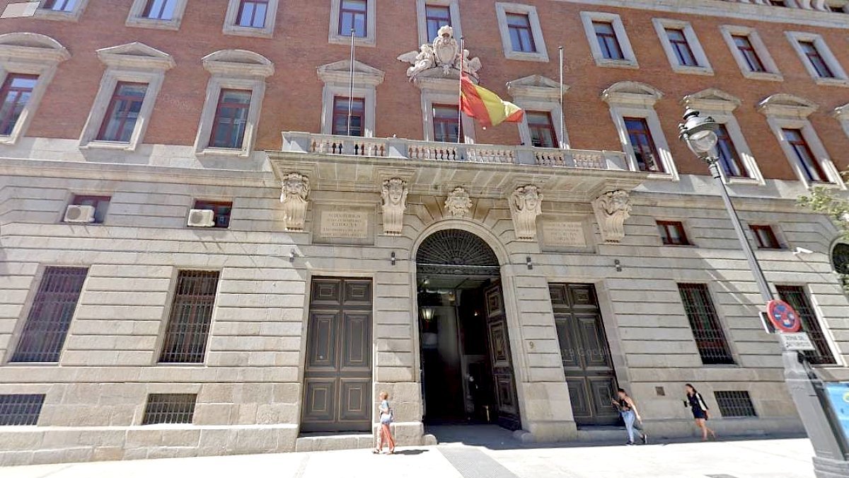 Sede del Ministerio de Hacienda en Madrid.