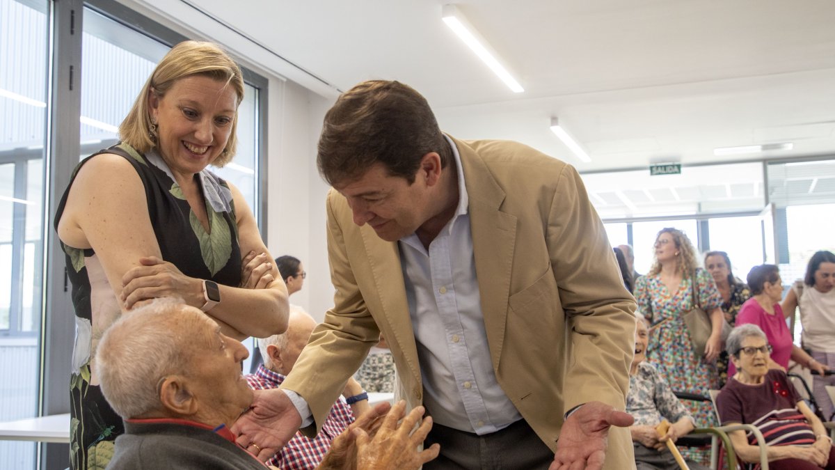 Alfonso Fernández Mañueco y María Isabel Blanco Llamas.