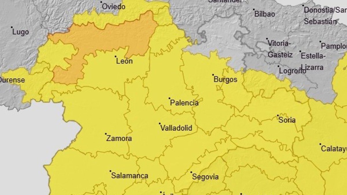 Todas las provincias de Castilla y León en alerta por calor y tormentas.