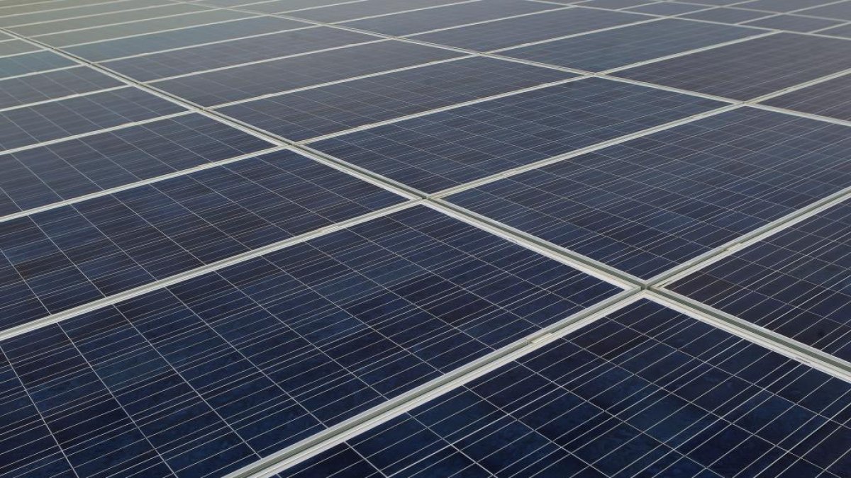 Placas solares.