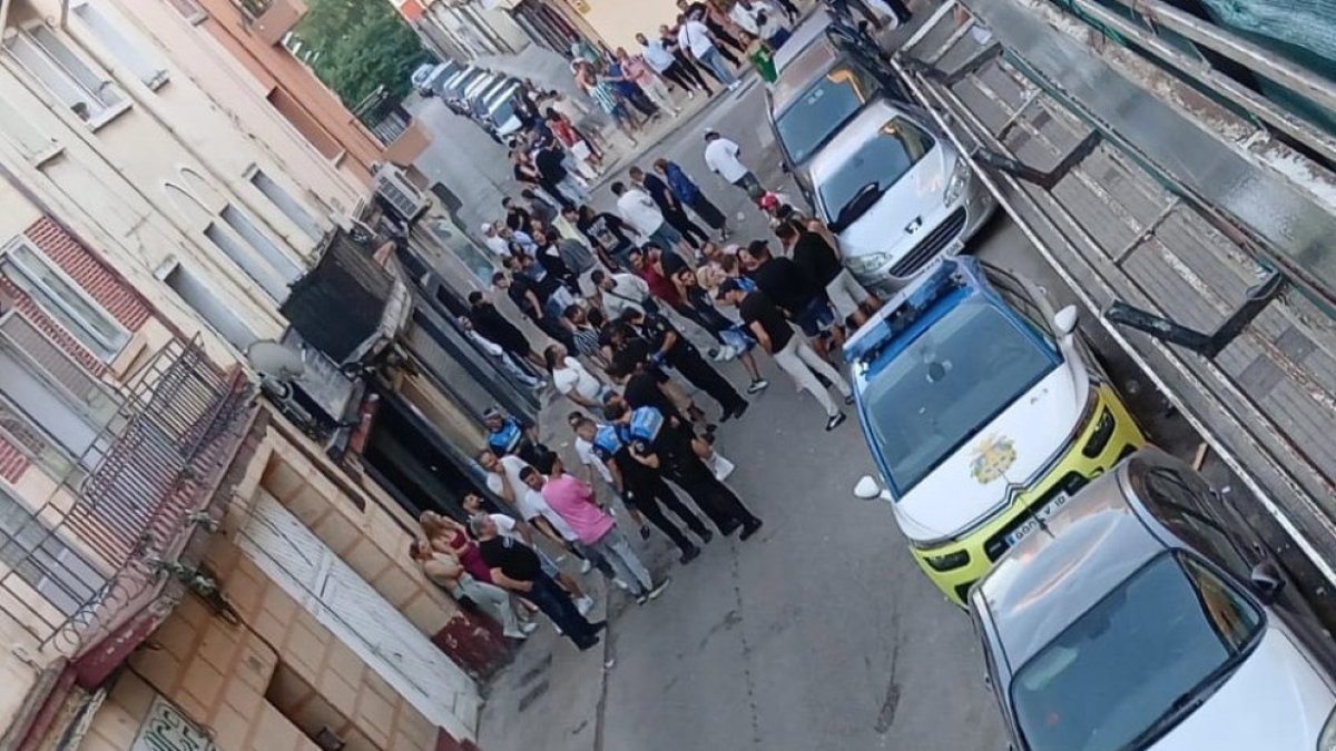 Pelea multitudinaria en Aranda de Duero.