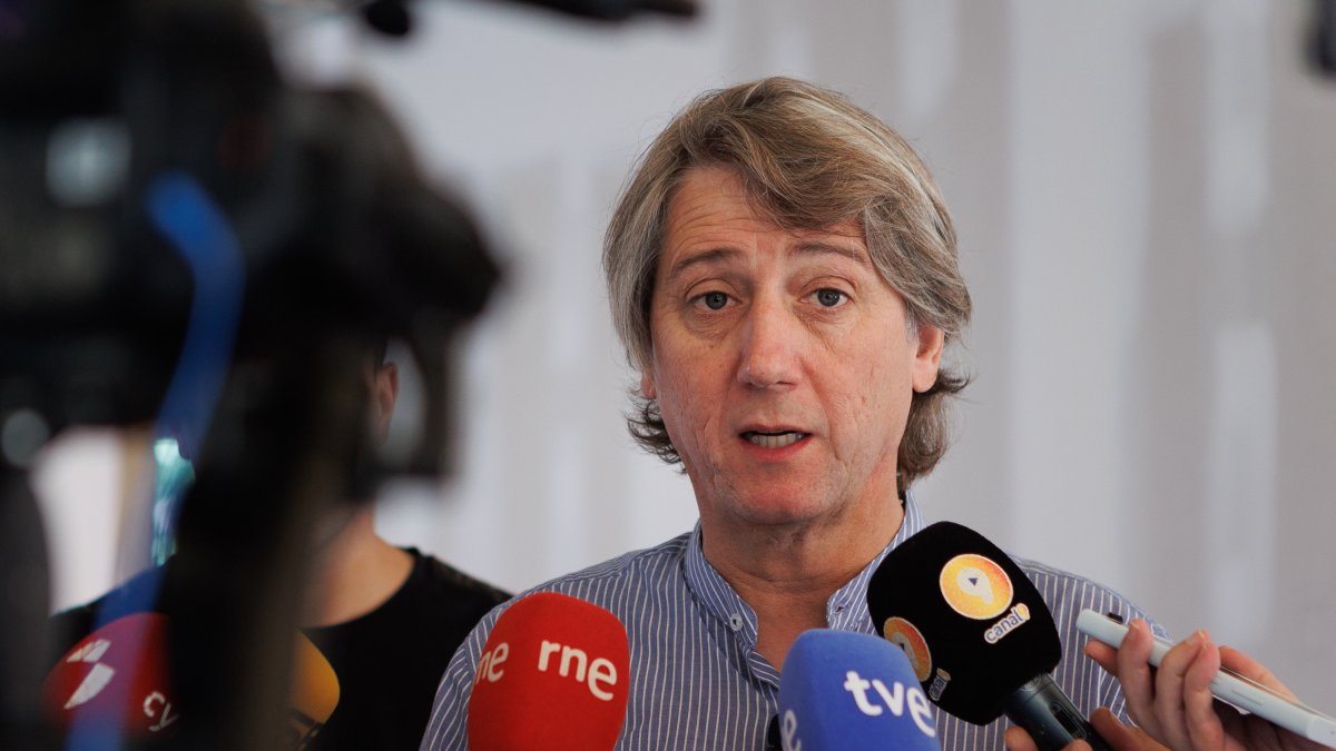 El secretario general del PSOECyL, Carlos Martínez