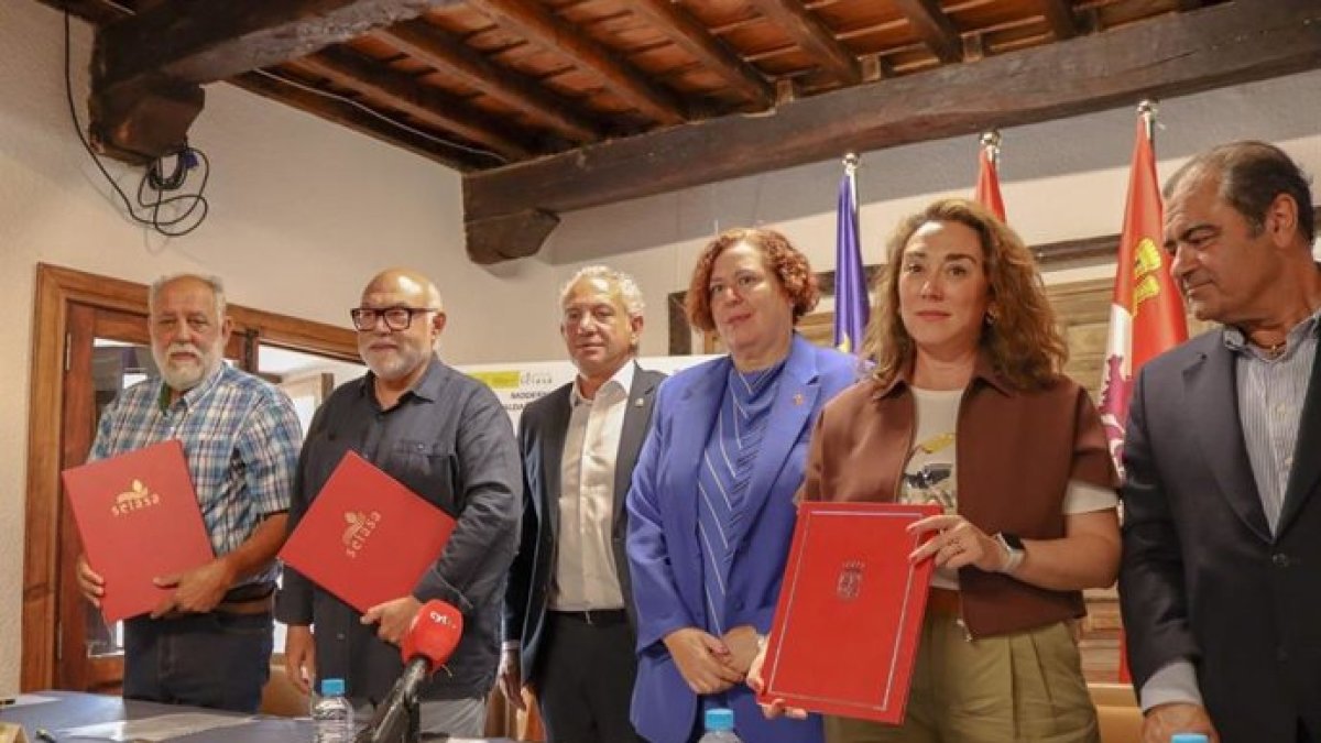 Un convenio a tres bandas para nuevas obras de modernización de regadíos en León y Palencia con 102,6 millones