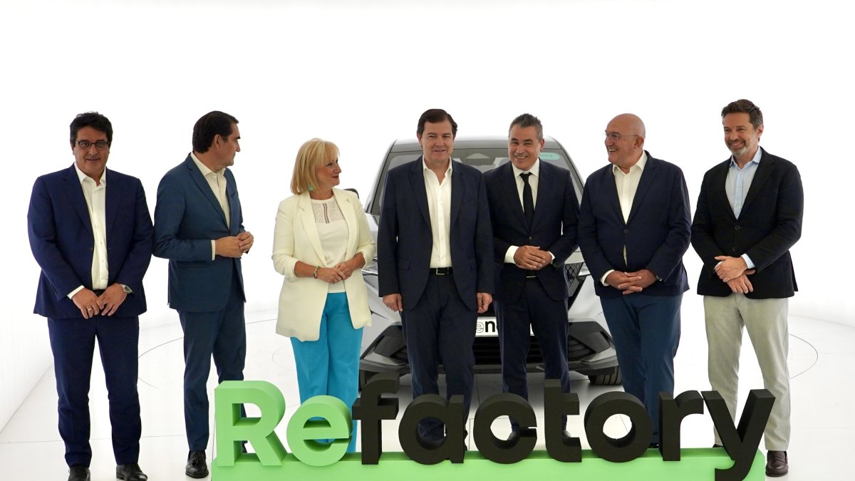 Inauguración de Refactory Valladolid de Renault Group.