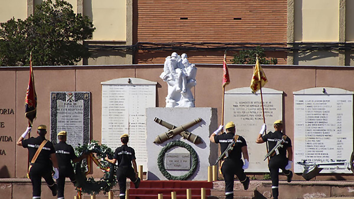 Militares del V  Batallón de Intervención de Emergencias de la UME en El Ferral (León) en una imagen de archivo.