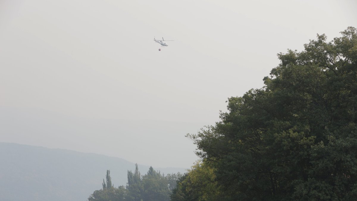 Incendio de Porto en Sanabria.