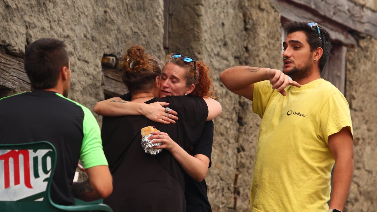 Incendio en el municipio de Oencia (León)