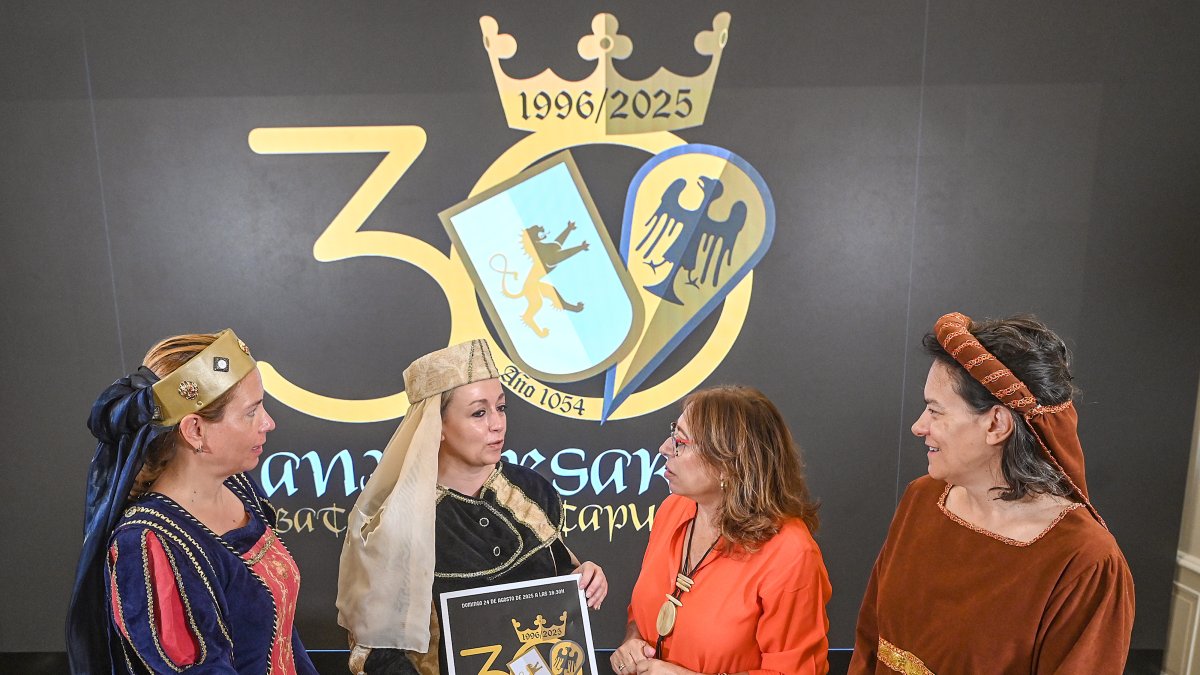 Presentación de la representación de la Batalla de Atapuerca.