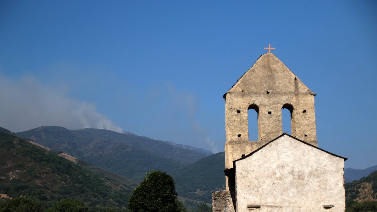 El incendio de Fasgar en una imagen de archivo