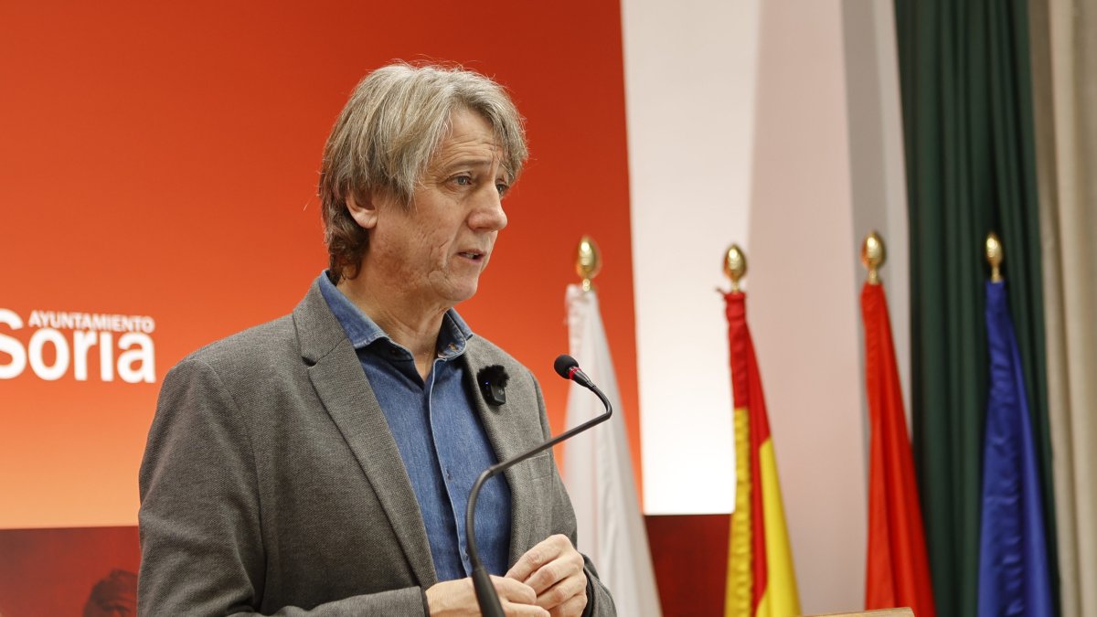 El alcalde de Soria, Carlos Martínez.