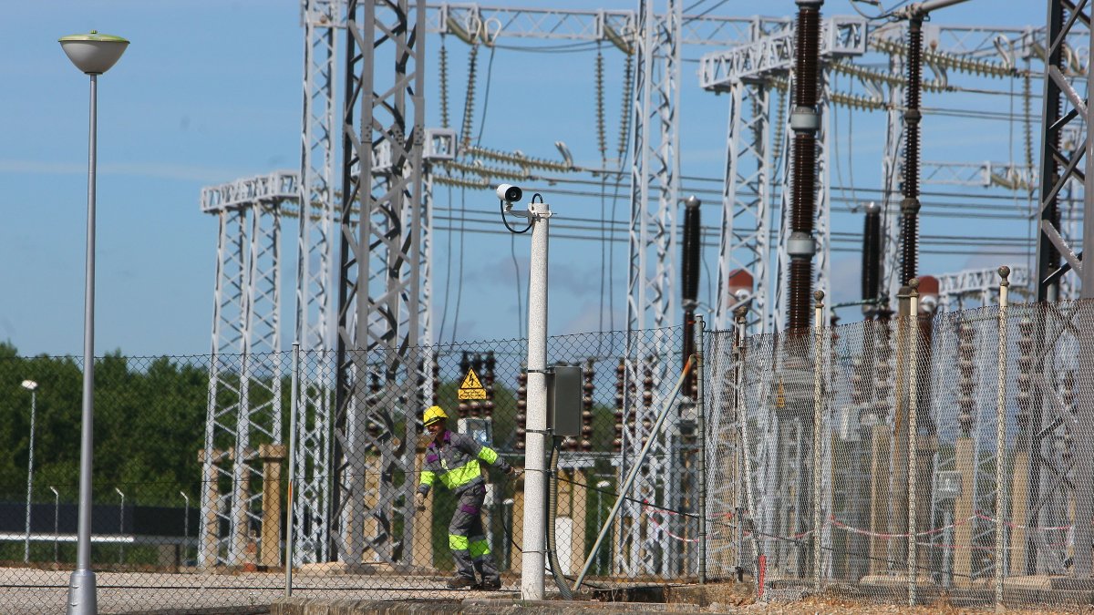 Subestación de Red Eléctrica de España 'La Lomba' de Ponferrada