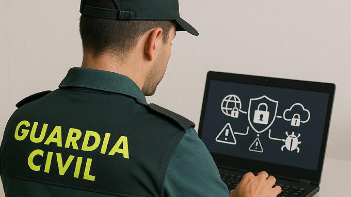 Agente de la Guardia Civil especializado en ciberseguridad.