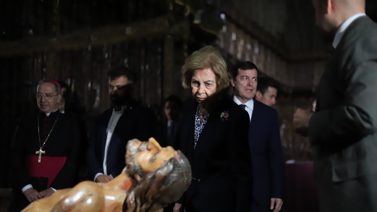 La Reina Sofía visita la XVIII Exposición de Las Edades del Hombre ‘EsperanZa’