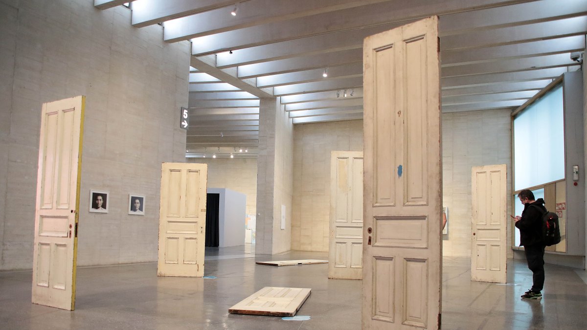 La exposición ‘Yoko Ono. Insound and Instructure’, en una imagen de archivo.