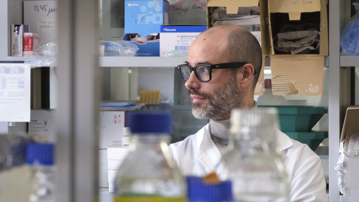 Antonio Hurtado, científico titular del CIC de Salamanca.