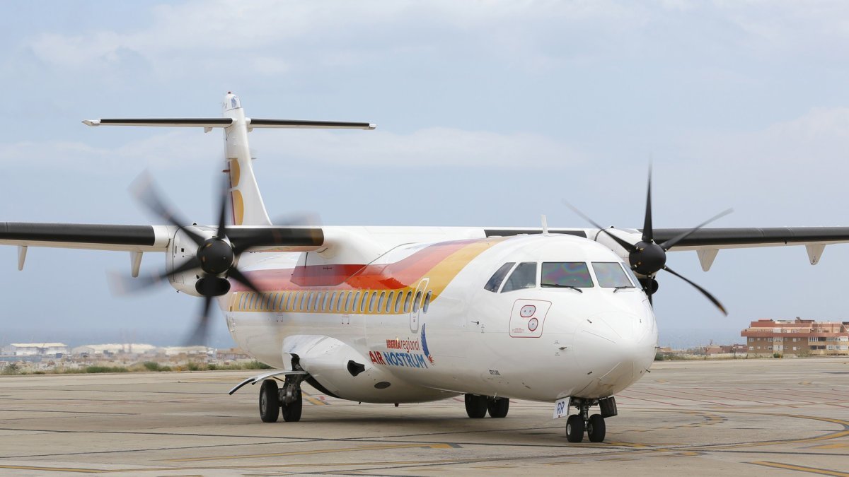 Un avión de Air Nostrum en una imagen de archivo