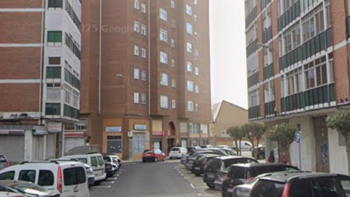 Calle Menéndez Pidal de Palencia.