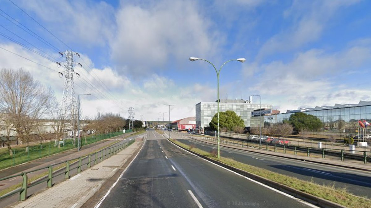Calle Alcalde Martín Cobos en Burgos.